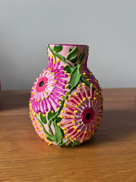Pink Eucalypt - Decorative Vase