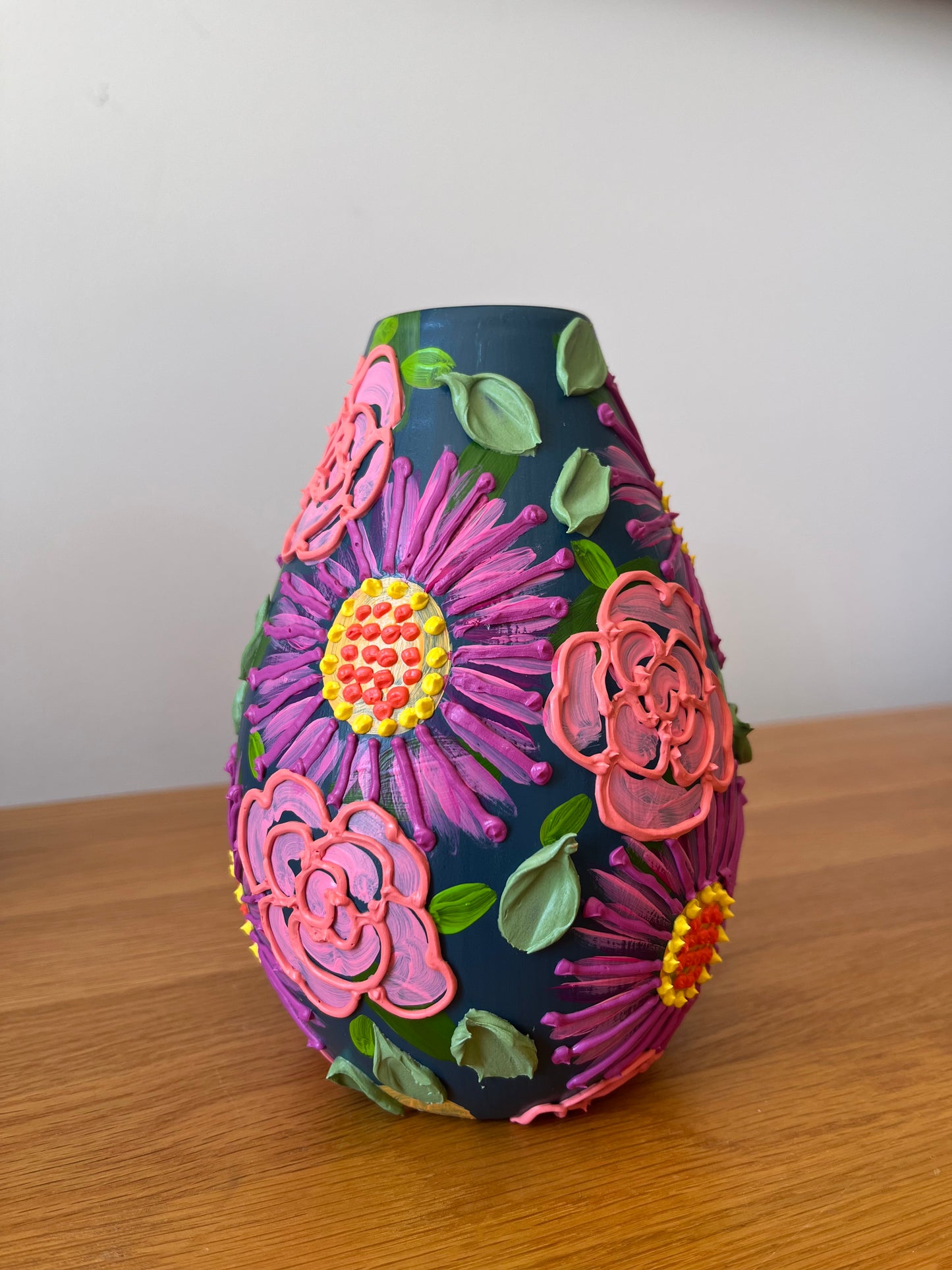 Raindrop vase - Deep Blue