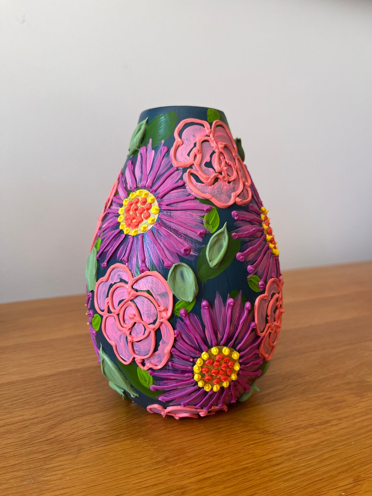Raindrop vase - Deep Blue