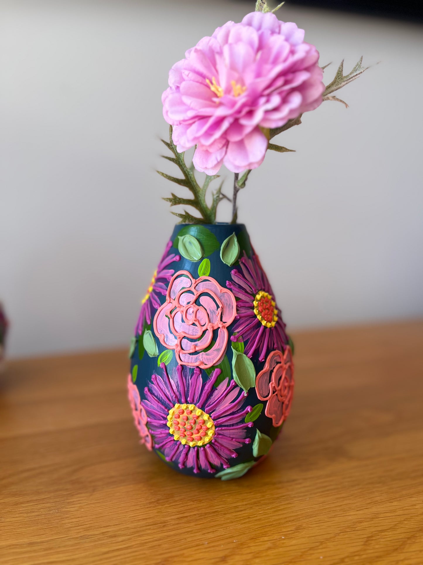 Raindrop vase - Deep Blue