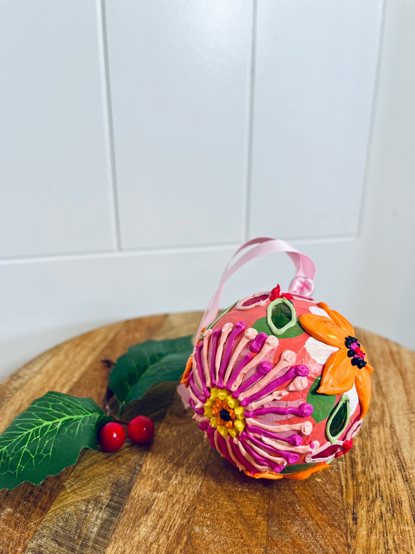 Paper Daisy Orange 1