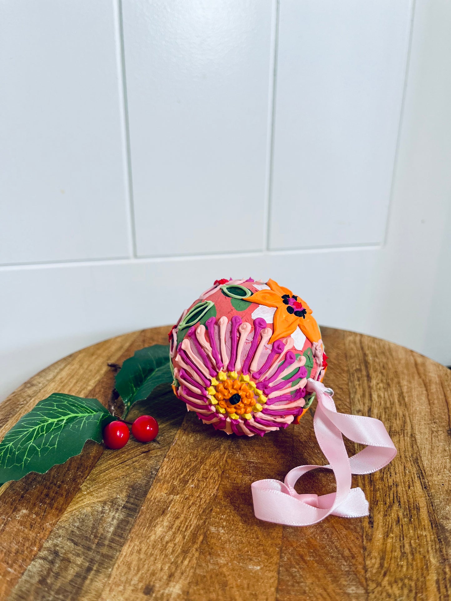 Paper Daisy Orange 2